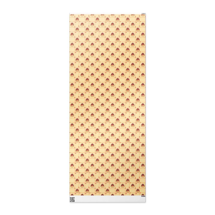 Froggy Pudding Wrapping Paper product image (2)