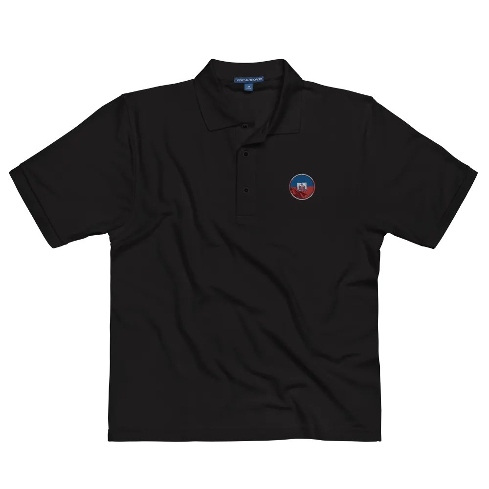 Haitian Flag Polo Shirt product image (17)