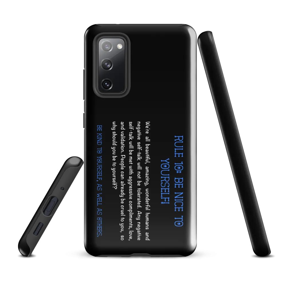 Rule 10 Samsung Phone Case product image (3)