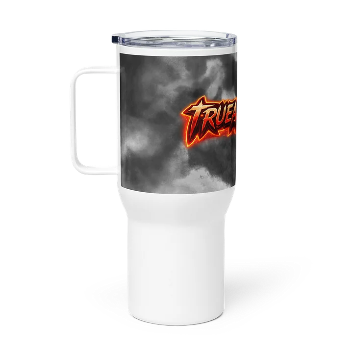 TRUEALPHA58 Fiery Logo Travel Mug product image (1)