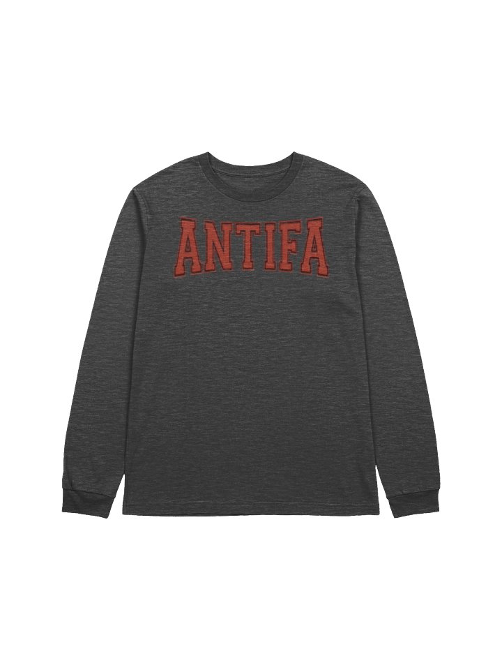 Bold ANTIFA Statement Long Sleeve Tee product image (4)