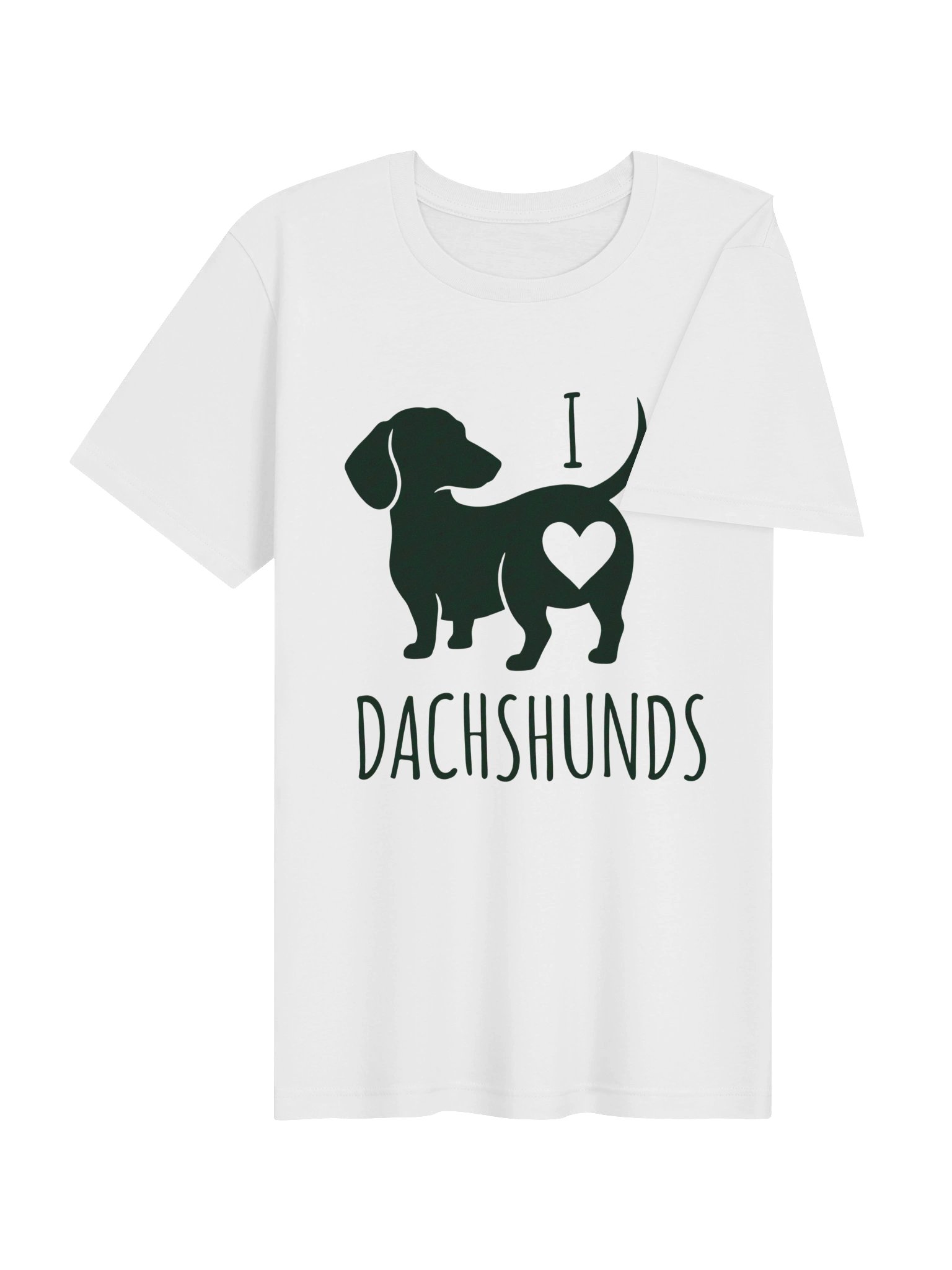 I LOVE DACHSHUNDS tshirt product image (84)