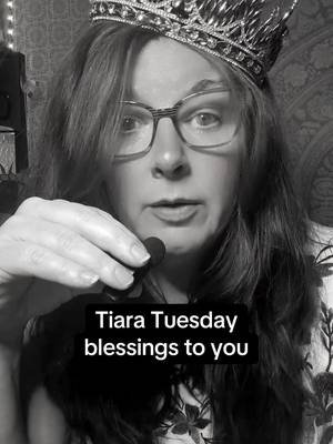 May your coffee be as strong as you are, Queen. 💪👑 #queen #tiara #coffeetalk #tiaratuesday 