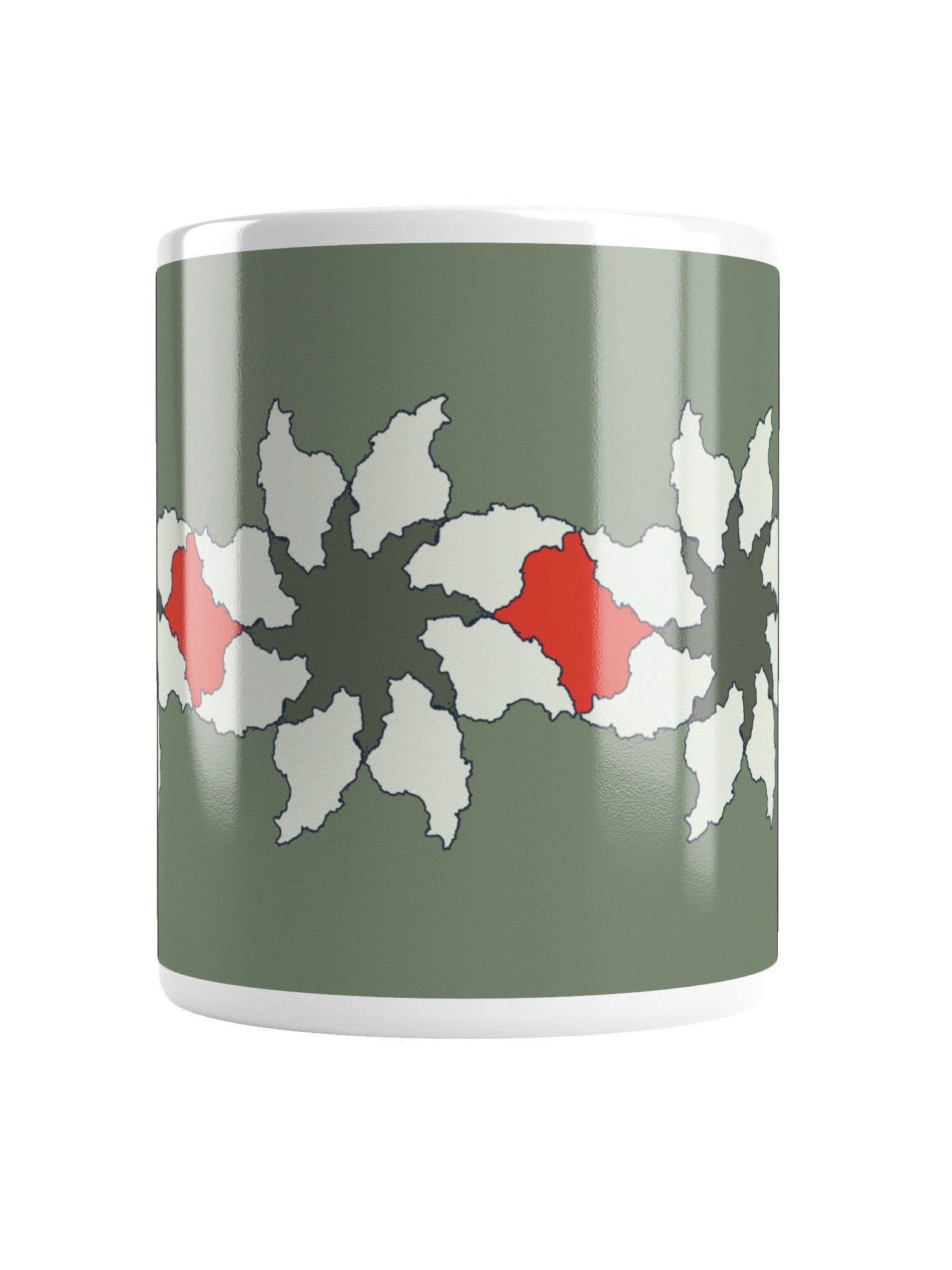 Where Iran Blooms Mug — Sage product image (2)