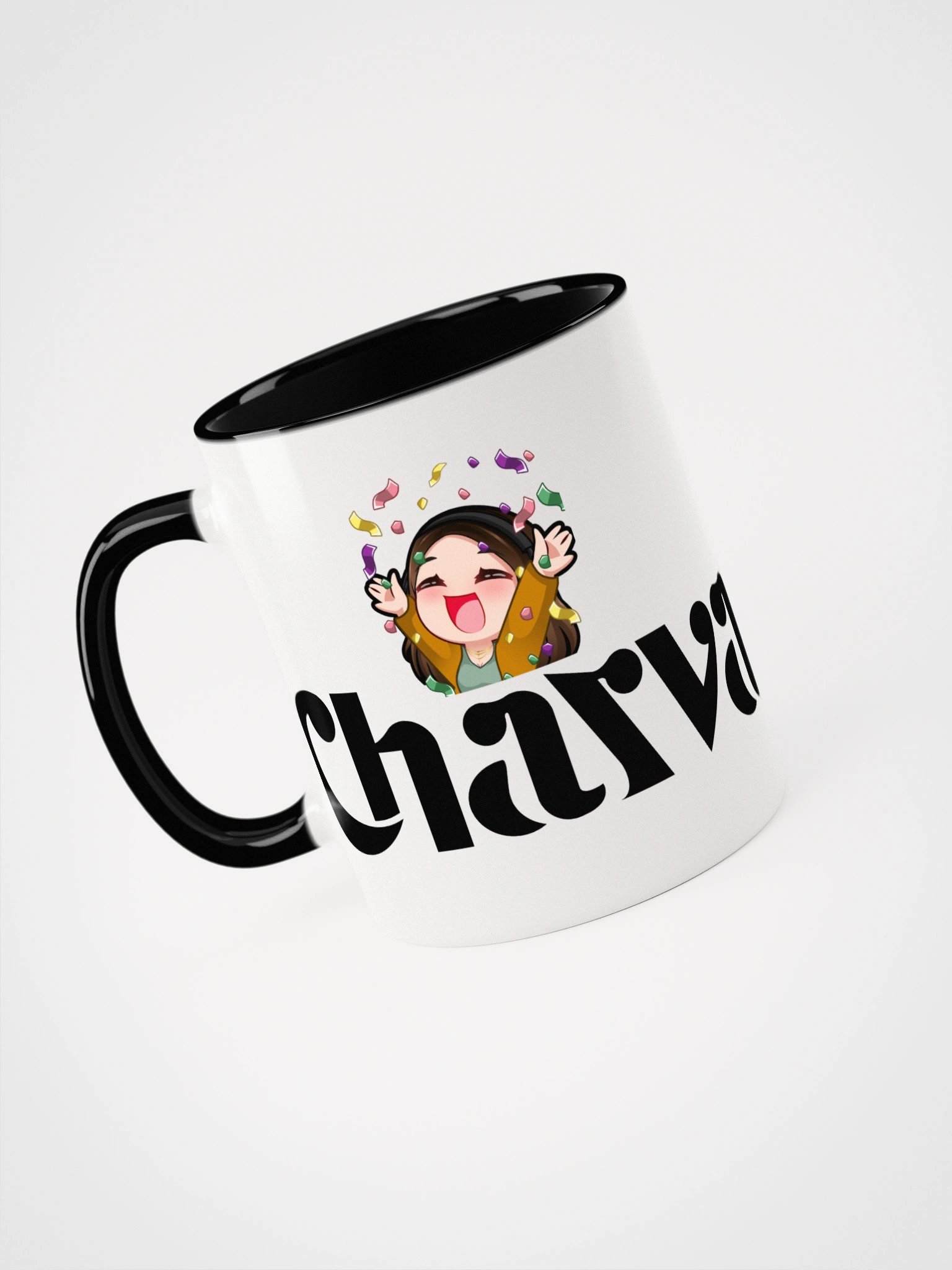 [Charvana - Hype Emote] MUG WITH COLOR INSIDE product image (1)