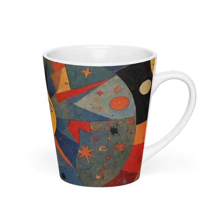 Celestial Sun Face Latte Mug product image (2)