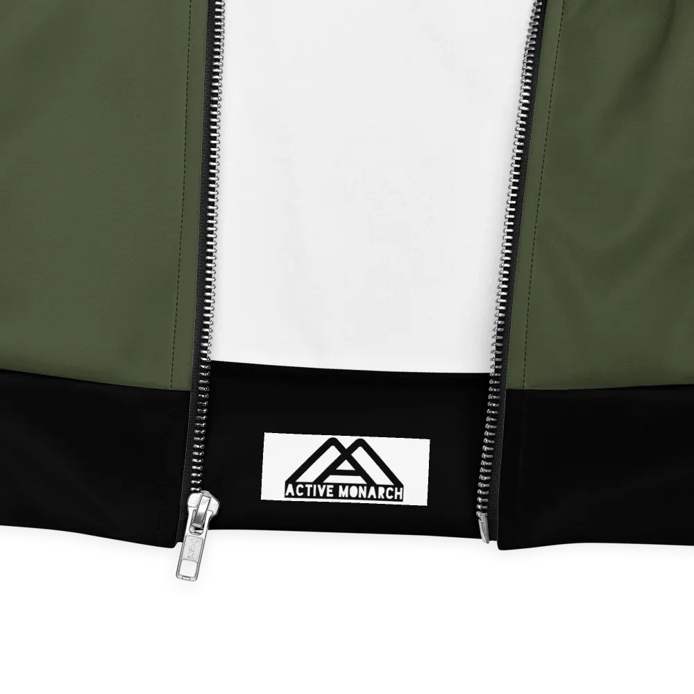 Olive Bomber Jacket product image (9)
