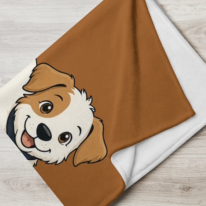 Sonance Dog Throw Blanket (Play) Rich Gold product image (2)