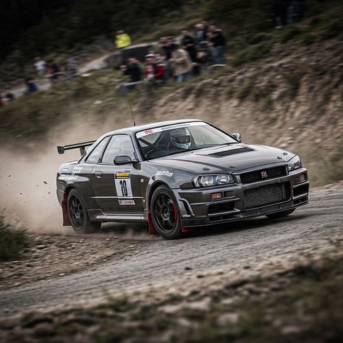 The Nissan Skyline GT-R R34: a performance icon and the ultimate rally machine! #Nissan #GT-R #CarCulture