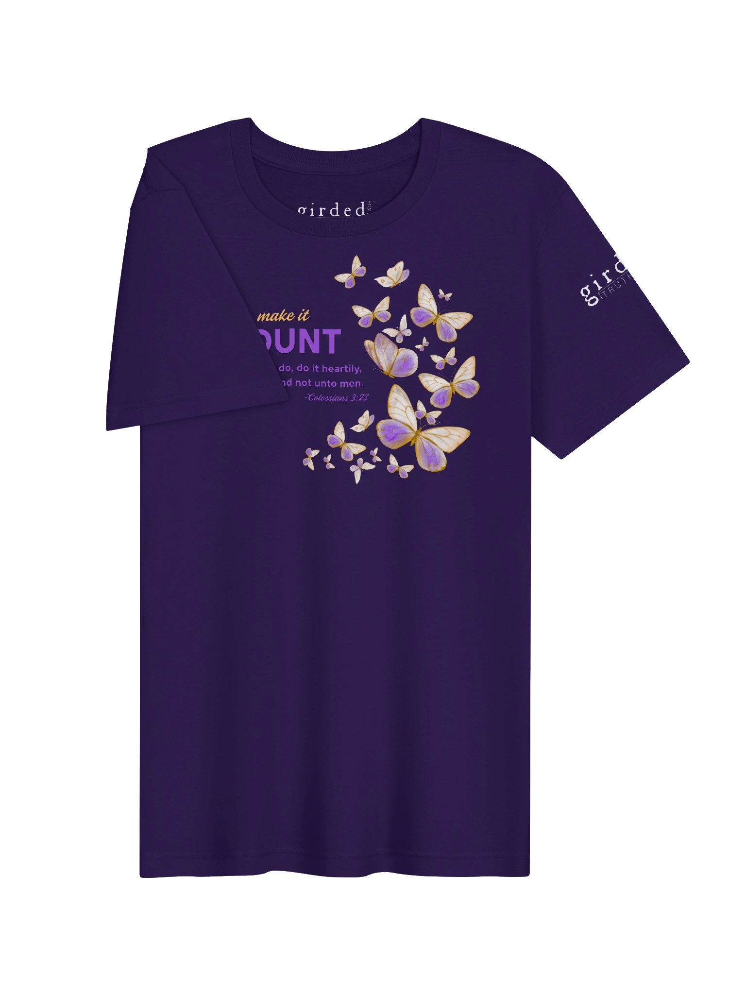 Make It Count Colossians 3:23 Tee product image (3)