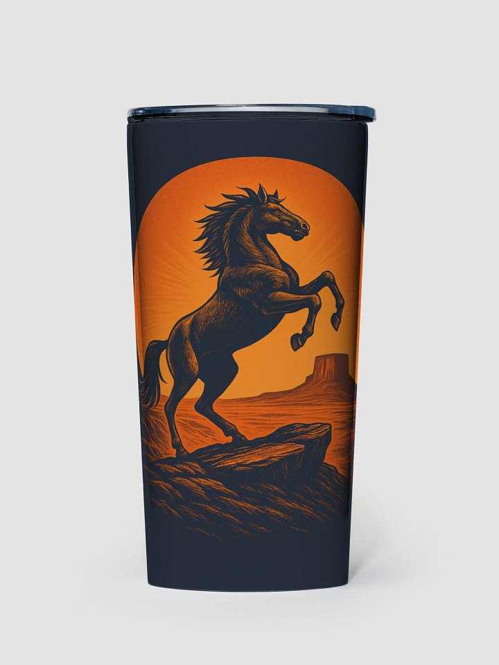 WILD HORSE IN SUNSET product image (1)