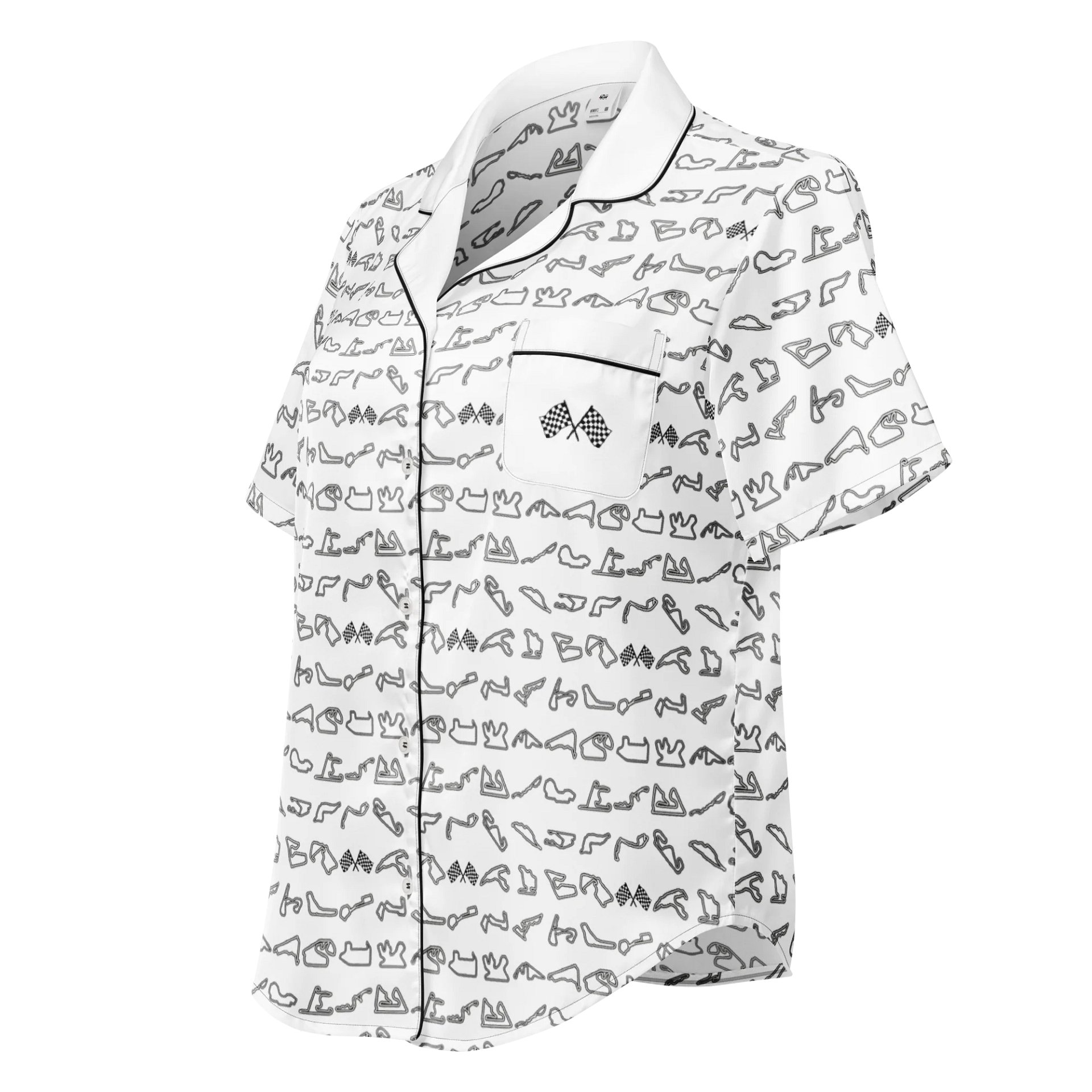 Race Tracks Pyjamas Top product image (1)