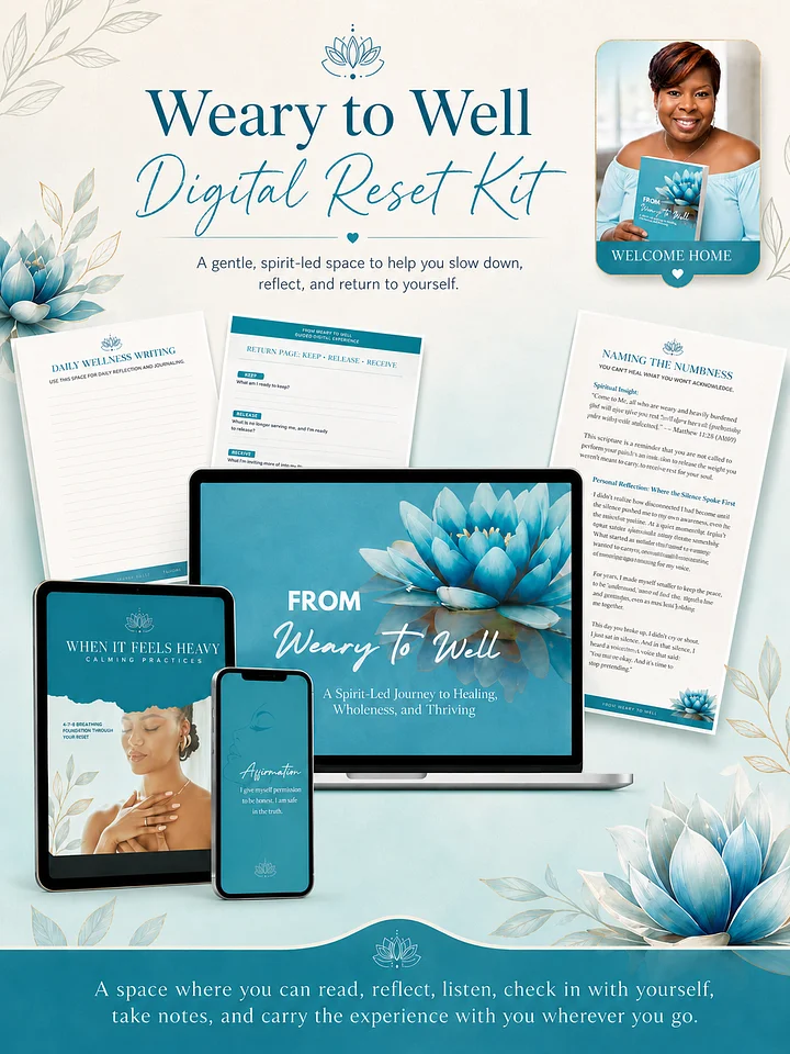 Weary to Well Digital Reset Kit product image (2)
