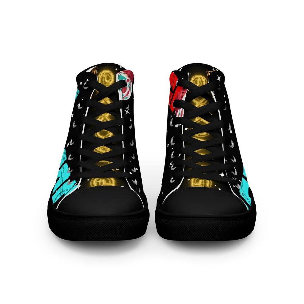 DA6iXXWRLD X 6IXX 1'S DARK SIDERS HIGH TOPS 6GLAZERS & 6CLOWNS product image (8)