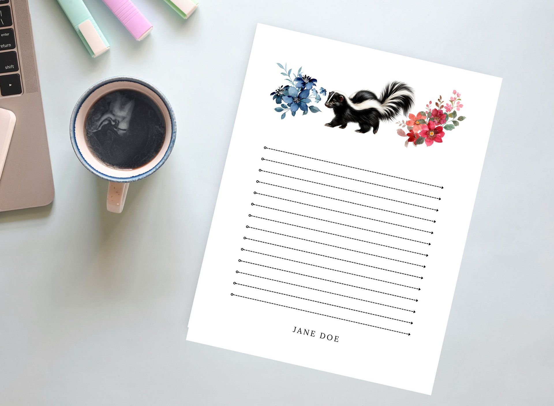 Canva Notepad Template: Nature Themed product image (6)