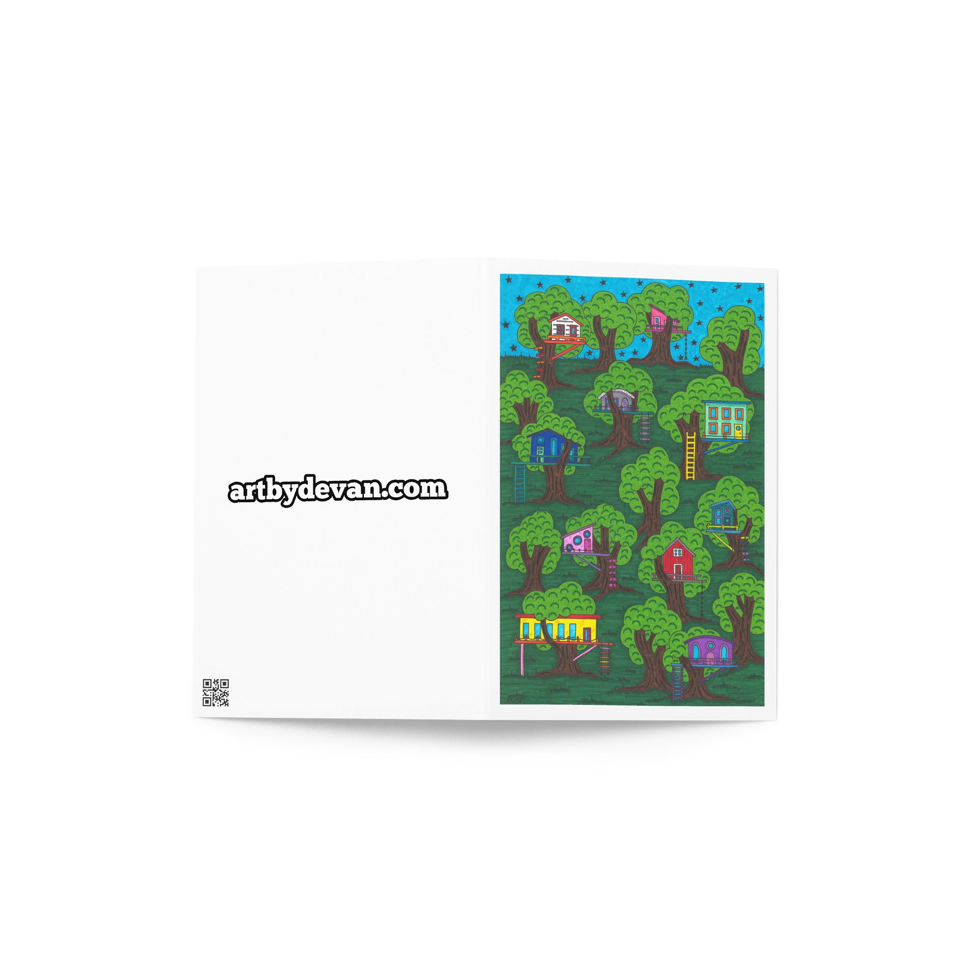 Art Card: Tree Top Village product image (2)