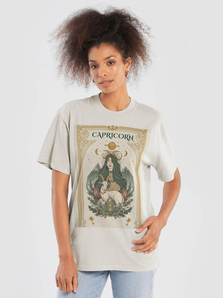 Mystical Capricorn Zodiac Sea Goat Woman Celestial Astrology product image (2)