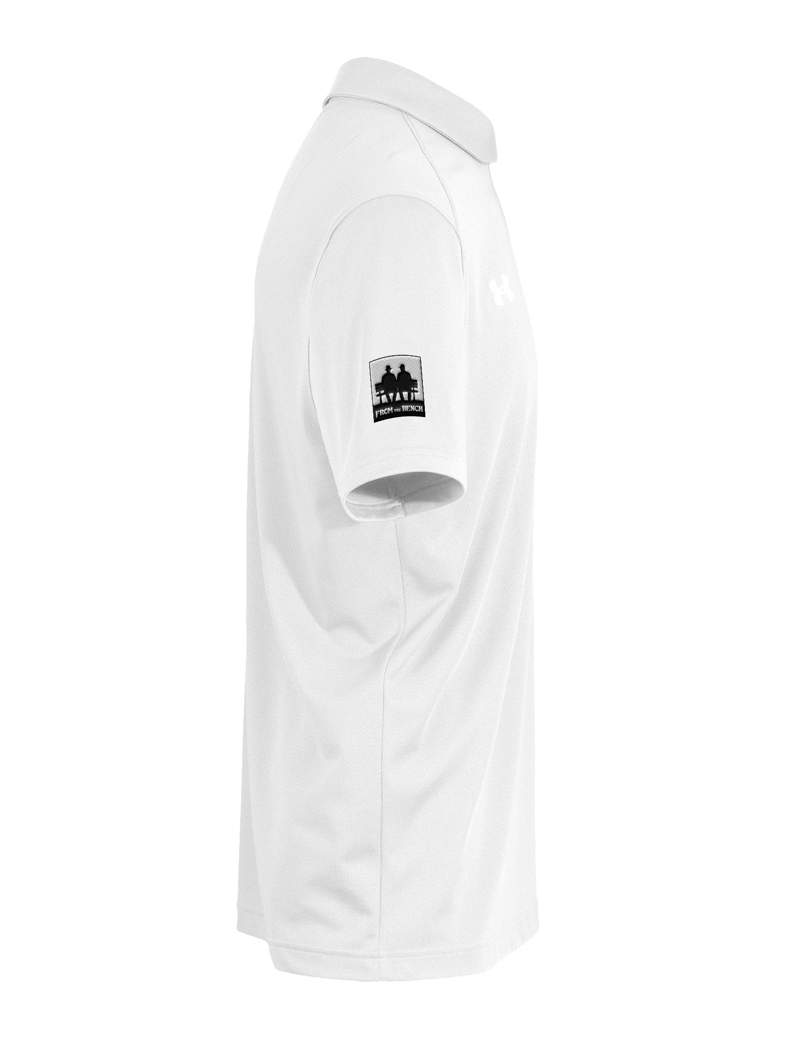 Under Armour polo white product image (8)
