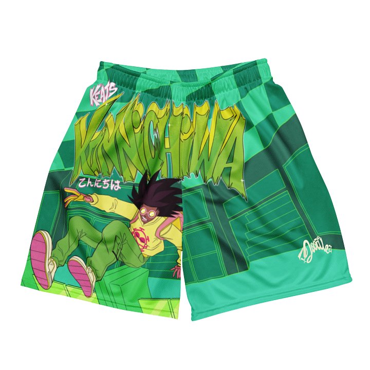 KONNICHIWA Mesh Shorts (with pockets) product image (1)