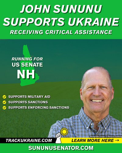 John Sununu is running in New Hampshire's Republican Senate primary.

✅Supports military aid
✅Supports sanctions
✅Supports en...