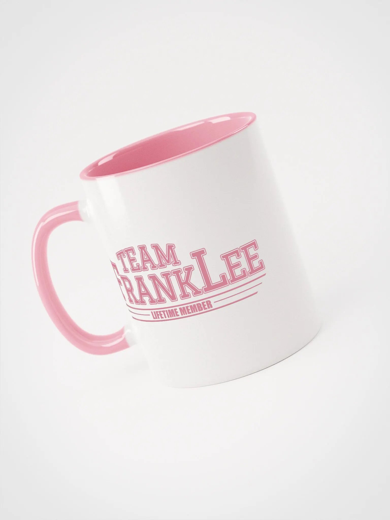 Team FrankLee Mug - Pink & White product image (3)