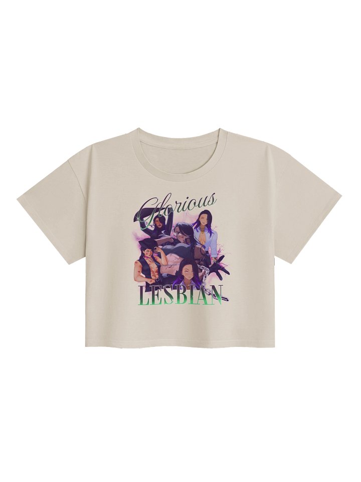 Glorious Lesbian Crop Top product image (1)