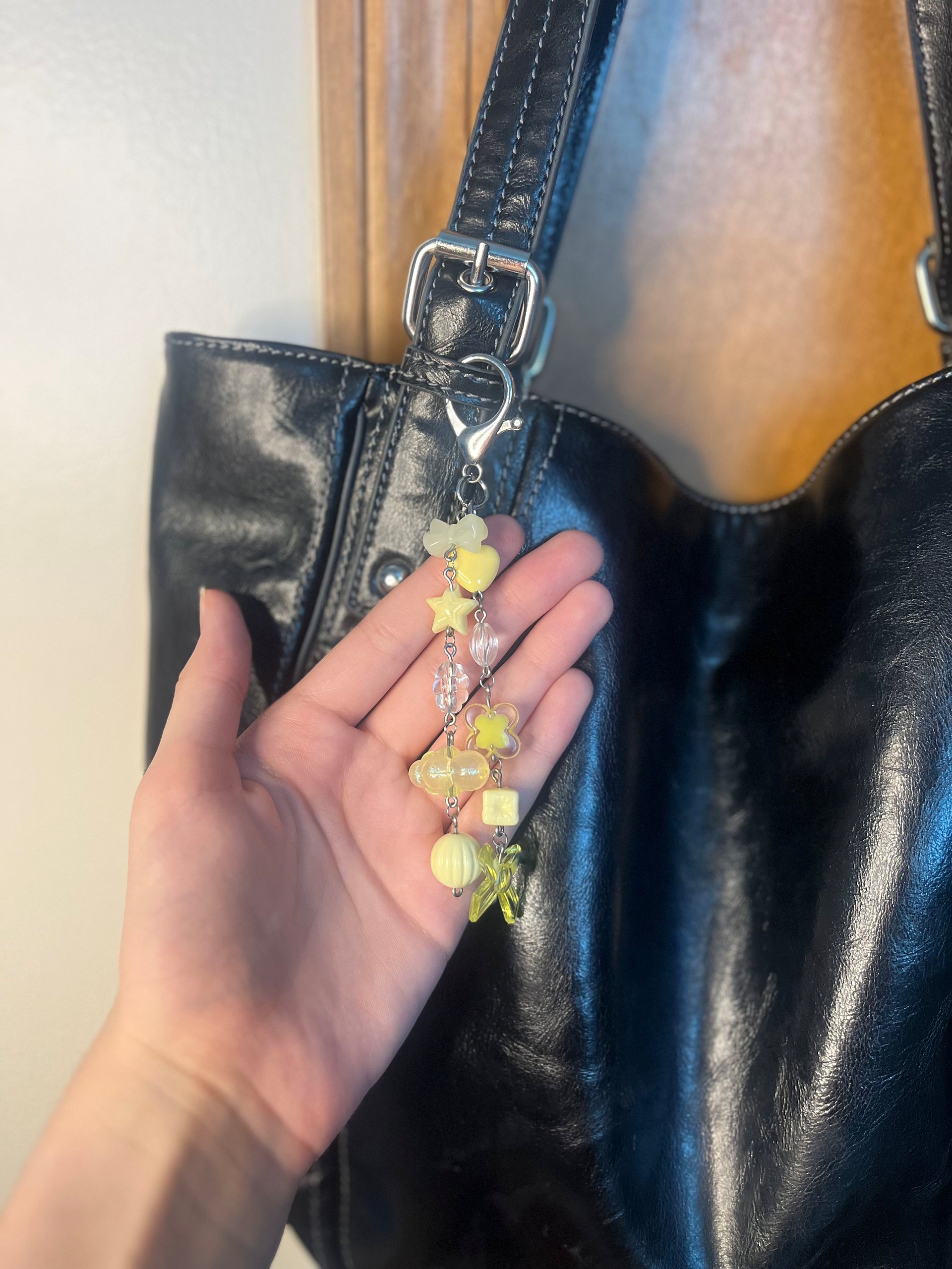 Yellow Classic Bag Charm product image (2)