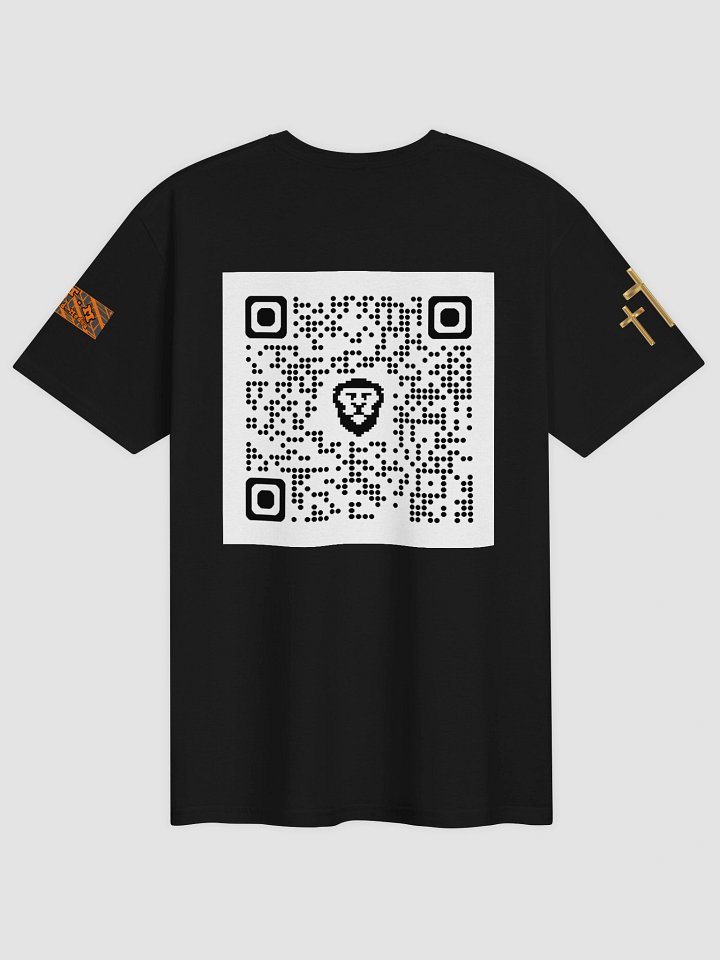 Lion Head QR Code Unisex T-Shirt product image (9)