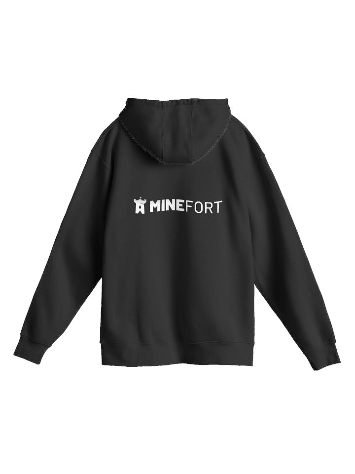 Minefort “One Block at a Time” Hoodie – Black product image (2)