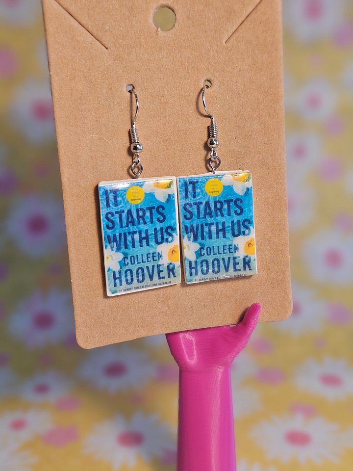 It starts with us book earrings product image (1)