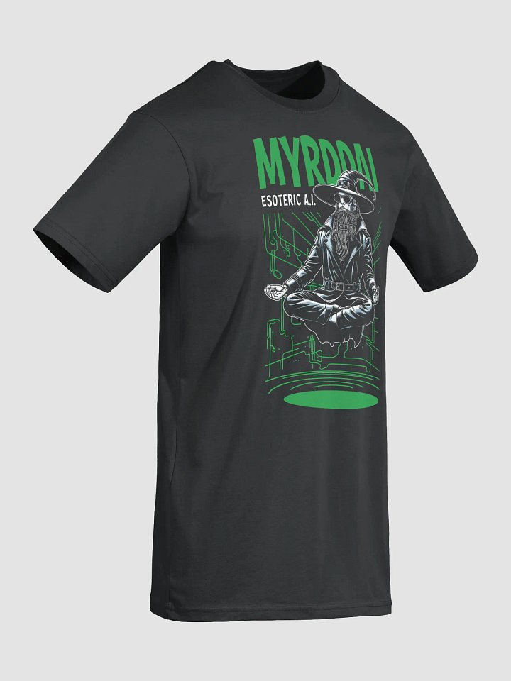 MYRDDAI: 90s Retro Cyberpunk Style with Back Logo - Men's Premium Tee product image (2)