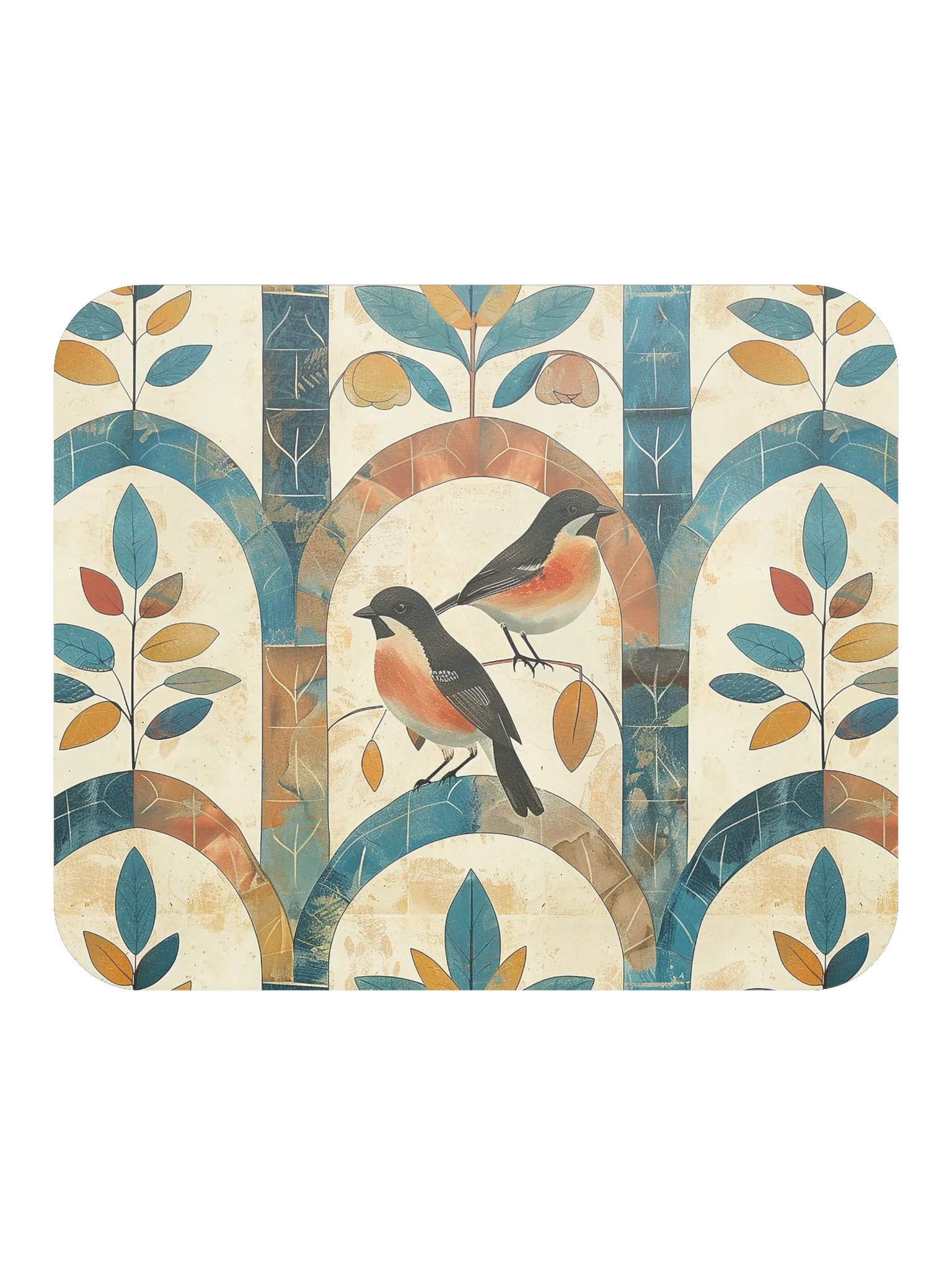 Birds on Arches Mouse Pad by Treasure Pie product image (2)