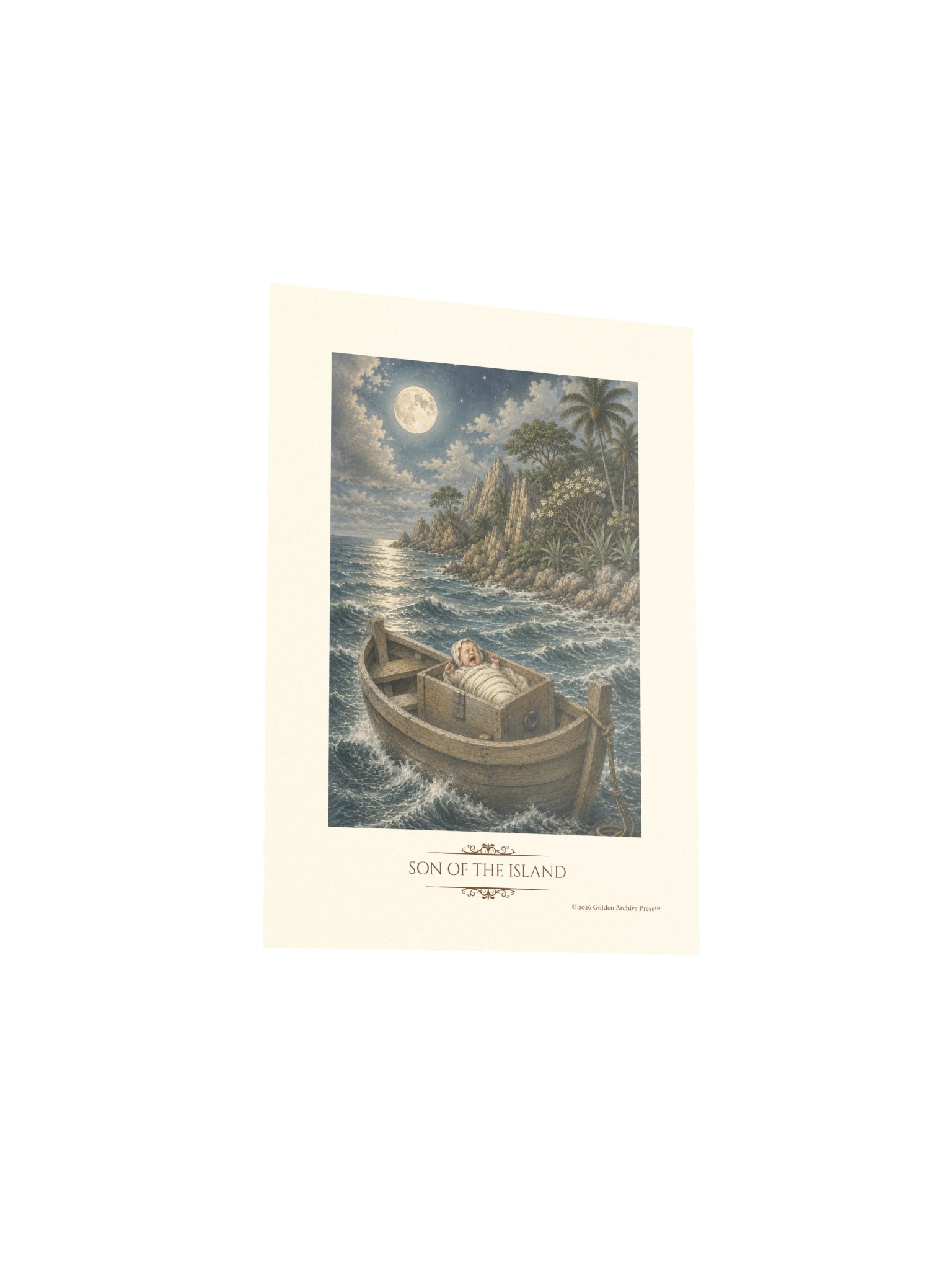 Son of the Island — Naturalist Art Print (Baby and Sea) product image (20)
