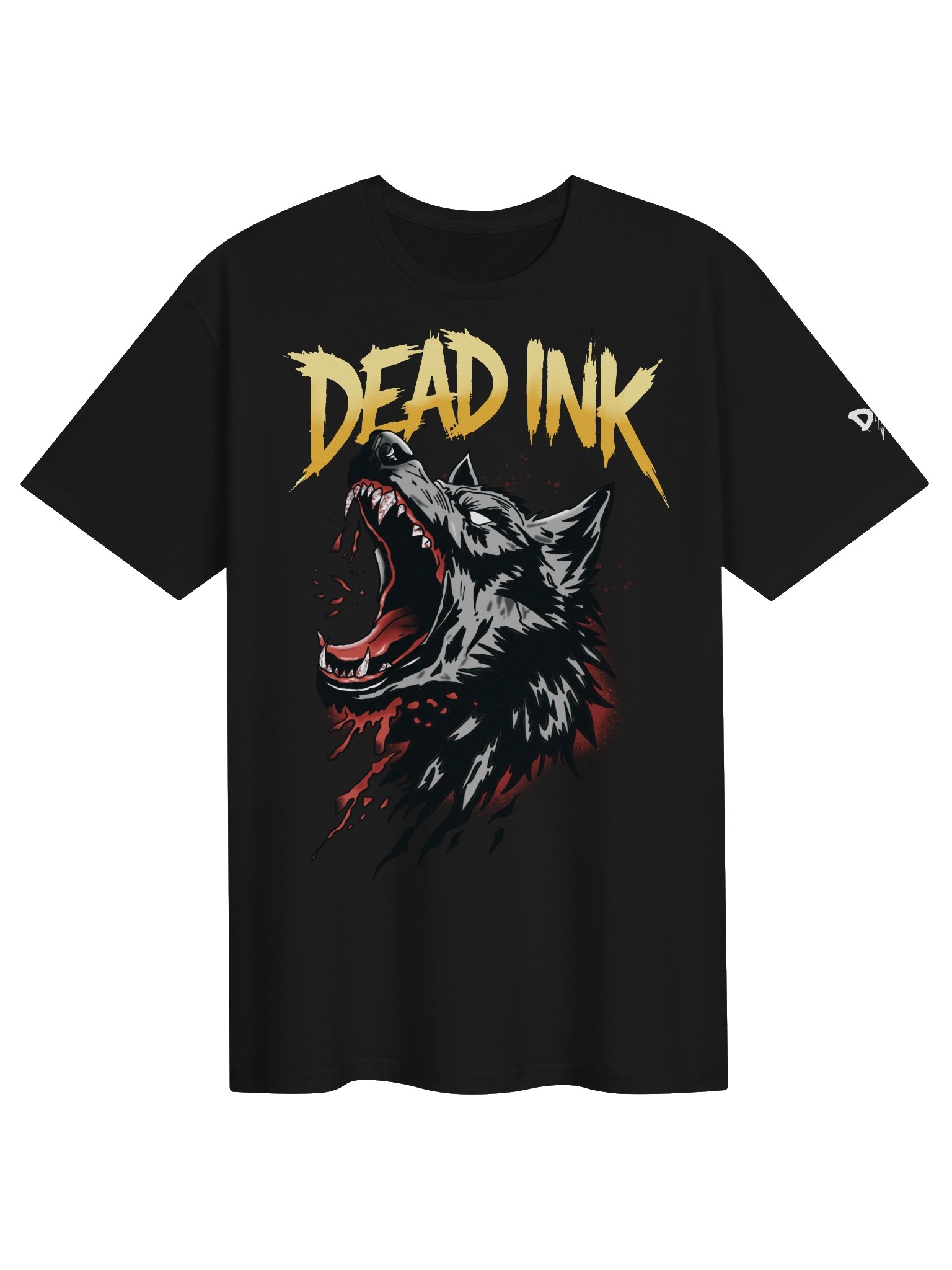 Dead Ink Gory Wolf Graphic Unisex Tee product image (4)