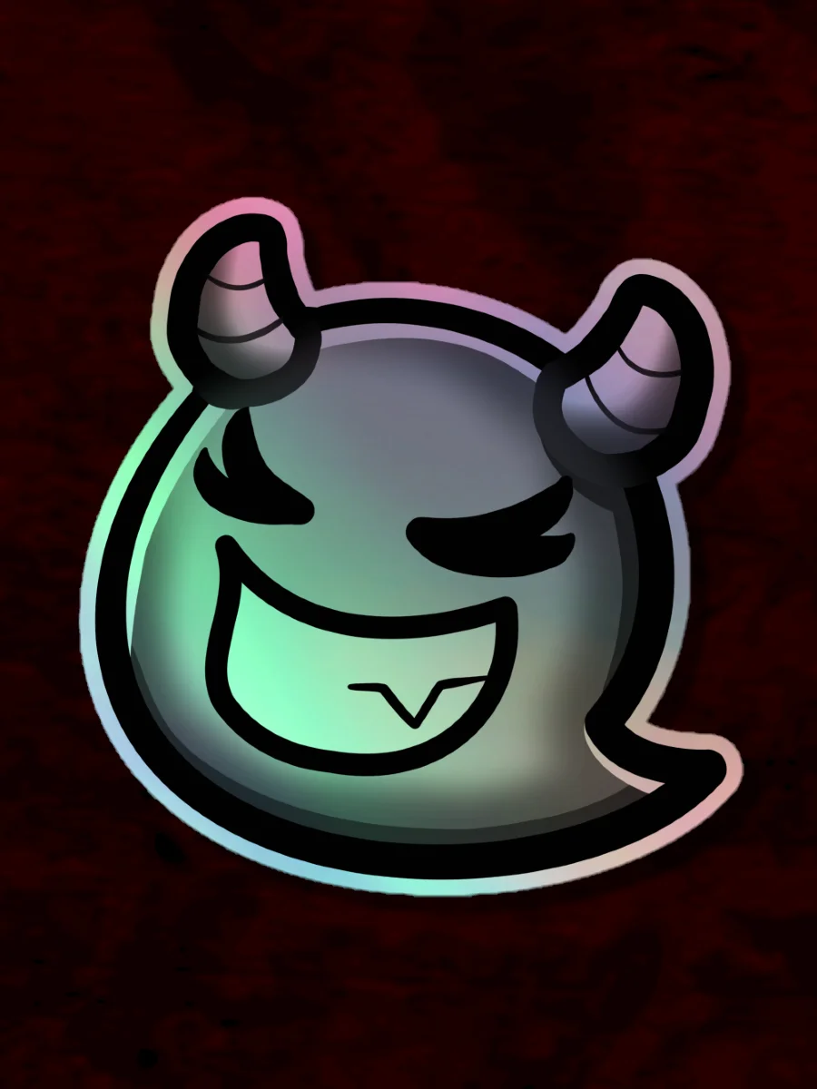 DEVIL Hallowgraphic Sticker product image (1)
