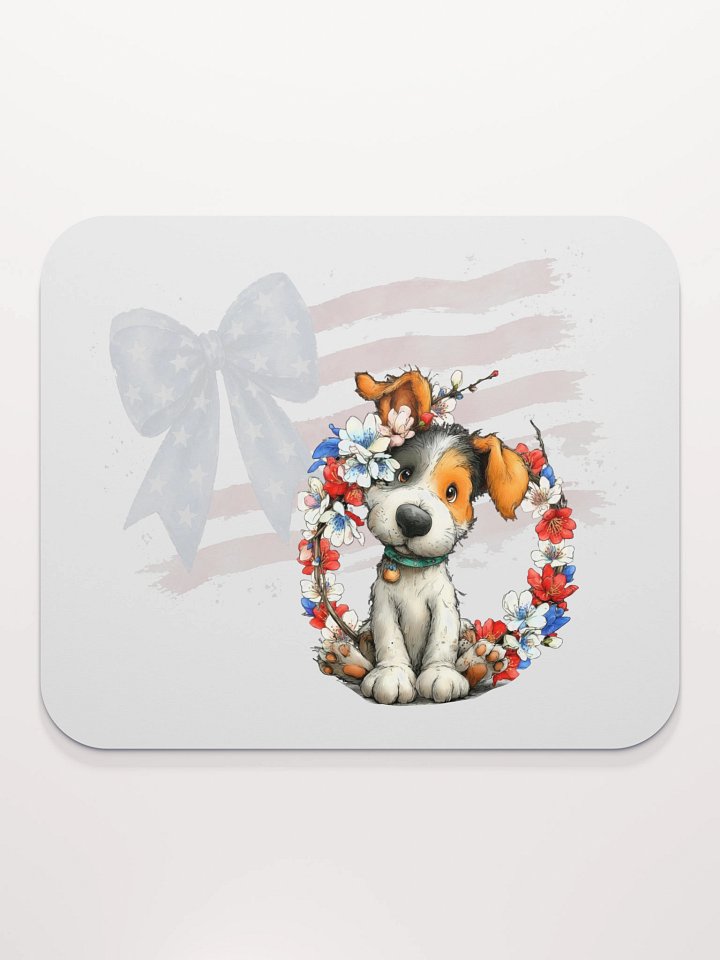 Patriotic Puppy Mousepad product image (2)