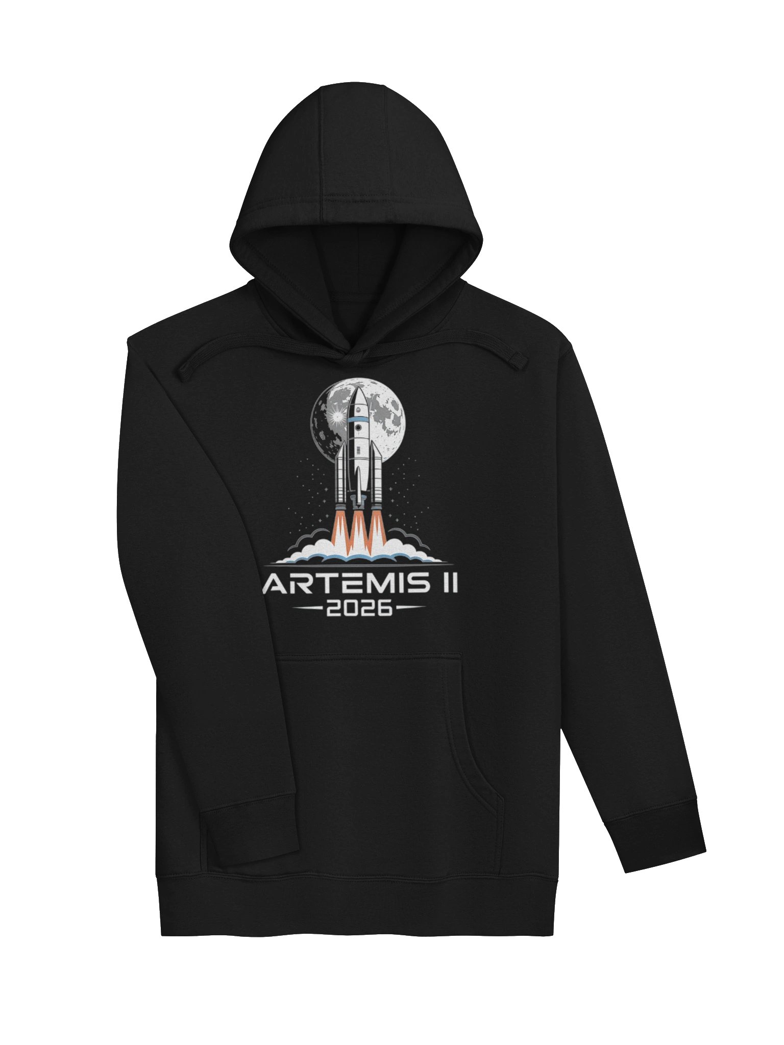 Artemis II Launch to The Moon Space Mission 2026 Hoodie product image (3)