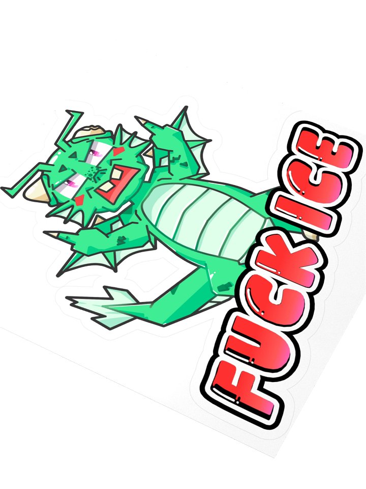 F**K ICE Sticker product image (2)