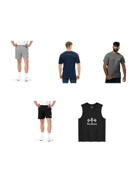 His House Mens Faith & Fitness Workout Starter Bundle