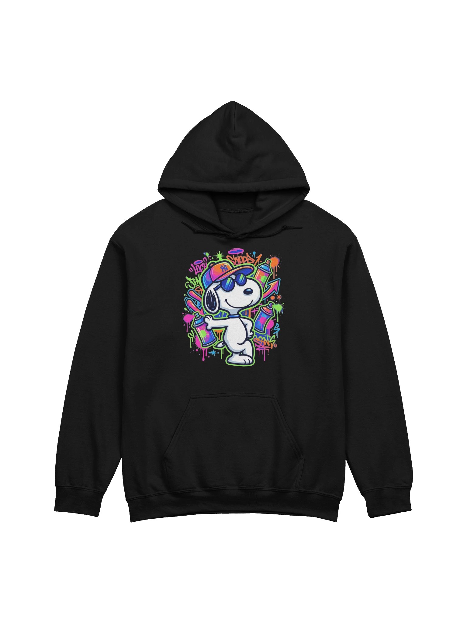 Snoopy graffiti hoodie product image (3)