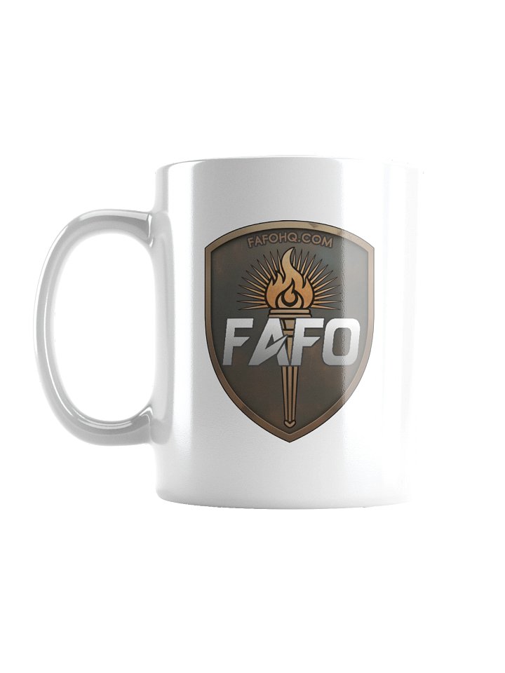 Radiant FAFO Torch Emblem Mug product image (1)