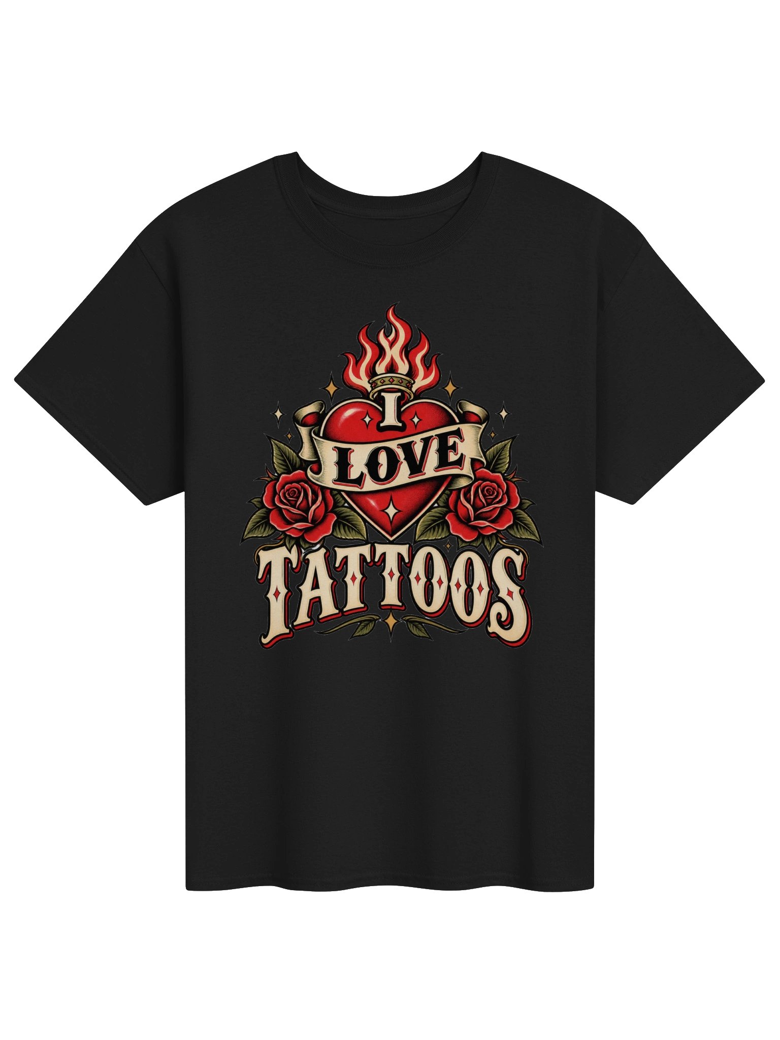 Sacred Heart Tee — I Love Tattoos product image (1)