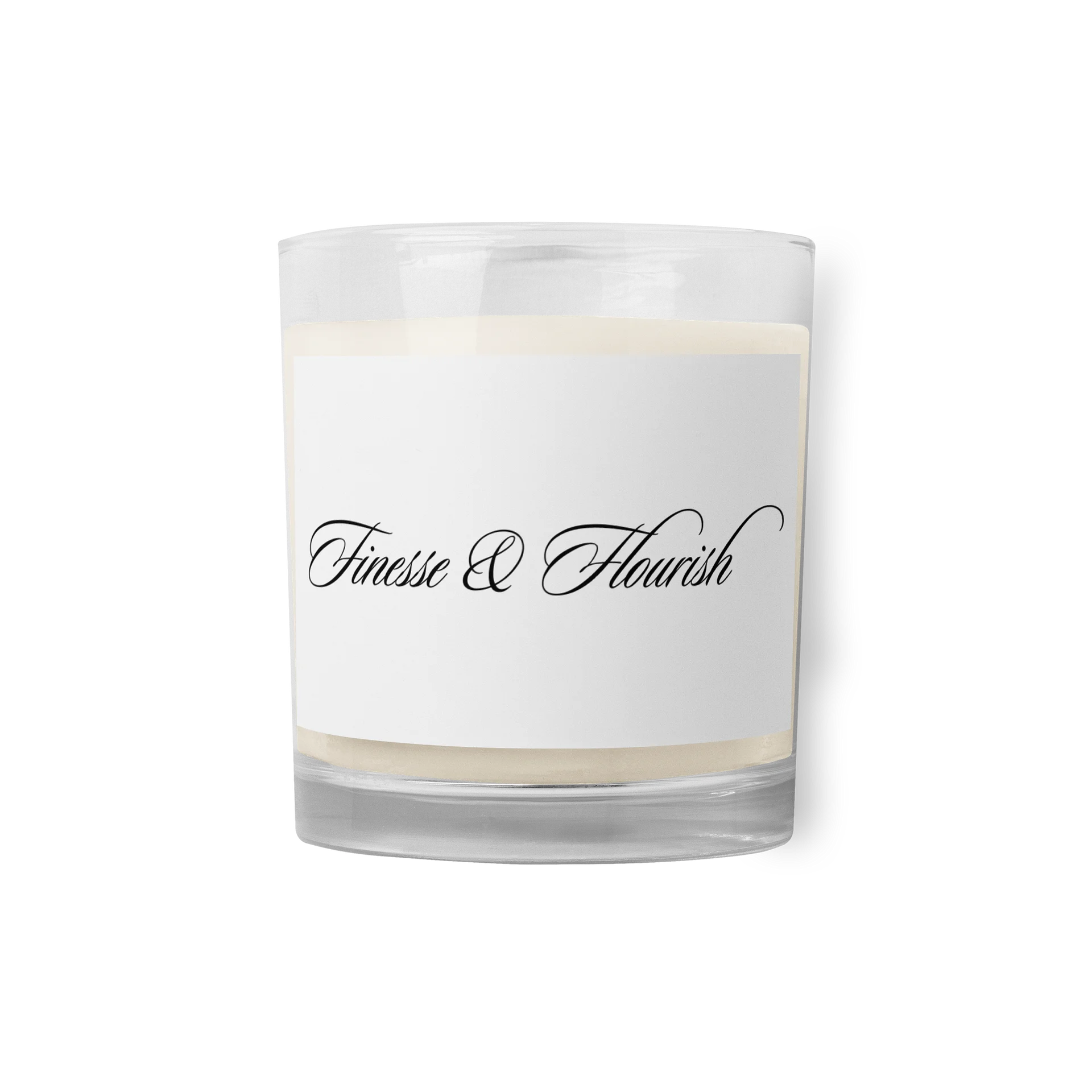 F&F Script Soy Wax Candle product image (1)