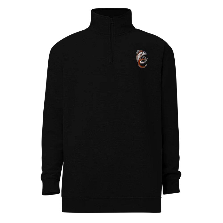1/4 Zip Fleece Pullover Embroidered product image (1)