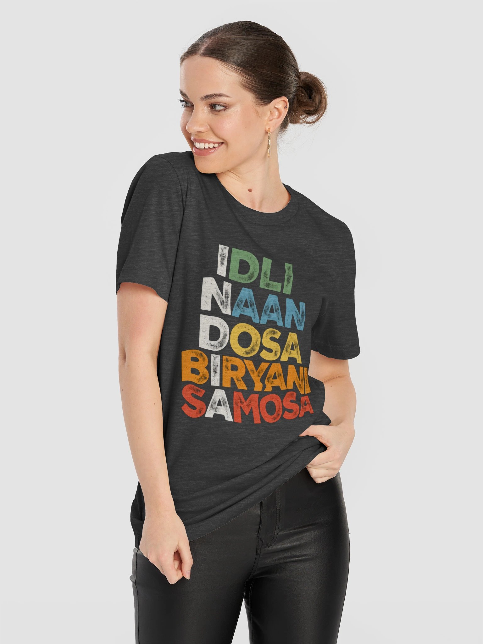 Idli Naan Dosa Biryani Samosa T-Shirt | Indian Food Lover product image (61)