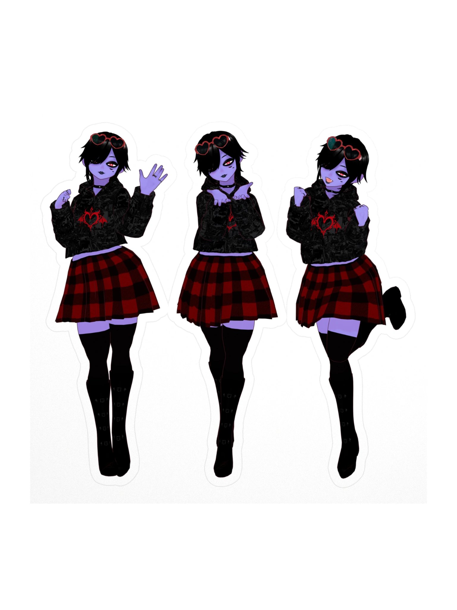 "Stevie" the Vampire Sticker Sheet #2 product image (1)