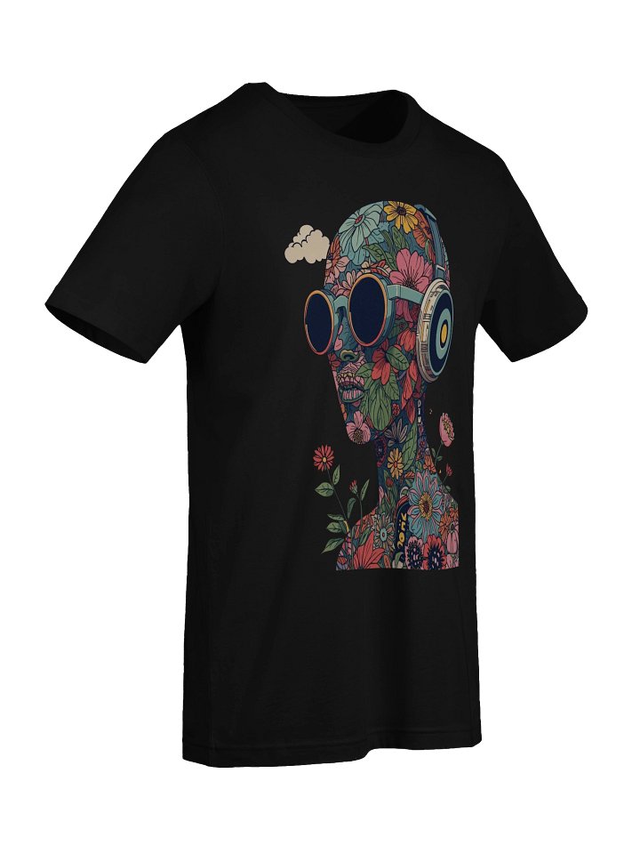 Floral Headphones Dream Supersoft Tee product image (2)