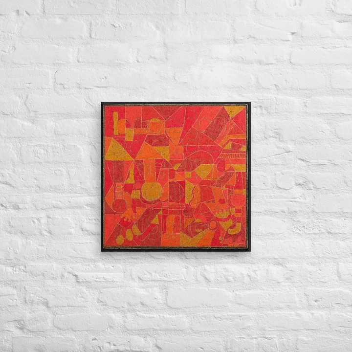boondoggled and blabbering/higgedly piggledy on Canvas (smaller sizes) product image (2)