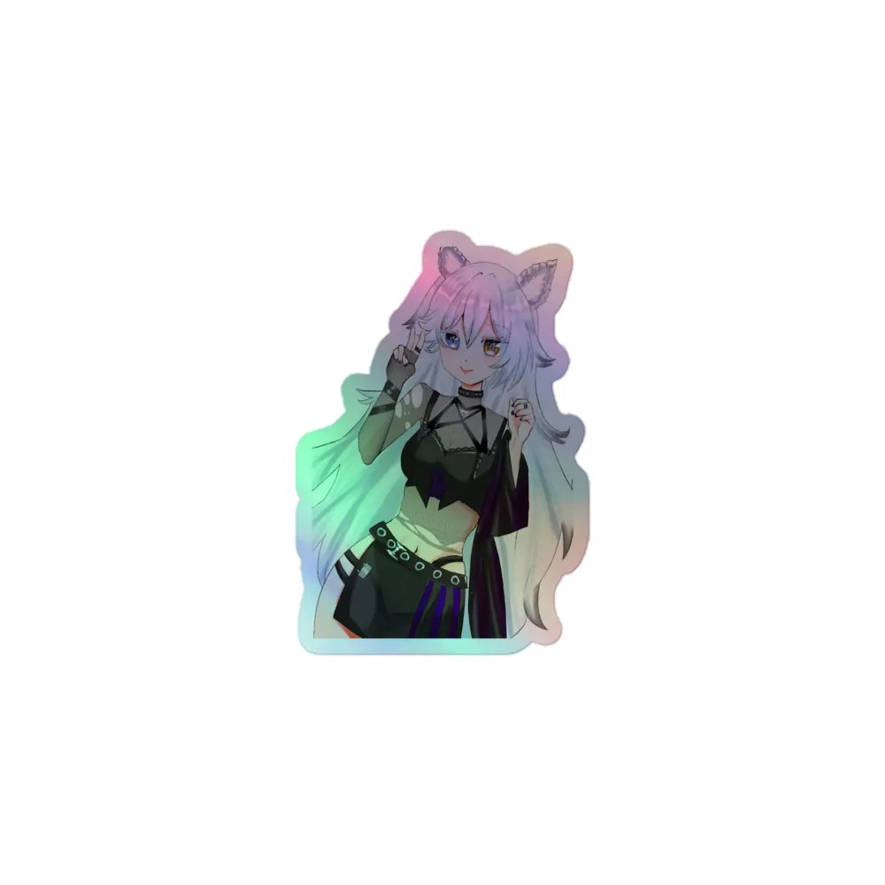 Hati Holo Sticker product image (1)