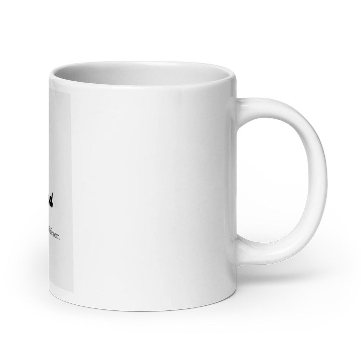 Blessed Typography White Glossy Mug product image (3)